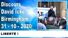 Discours de David Icke – Birmingham le 31 octobre 2020