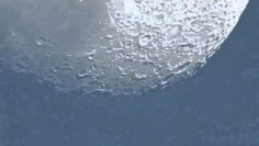 Zoom sur la Lune à 380 000 km dici