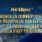 Mel Gibson dénonce la corruption et la pédophilie au sein des élites