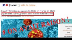 Les Morts du Covid sont des récupérations des autres causes de décès